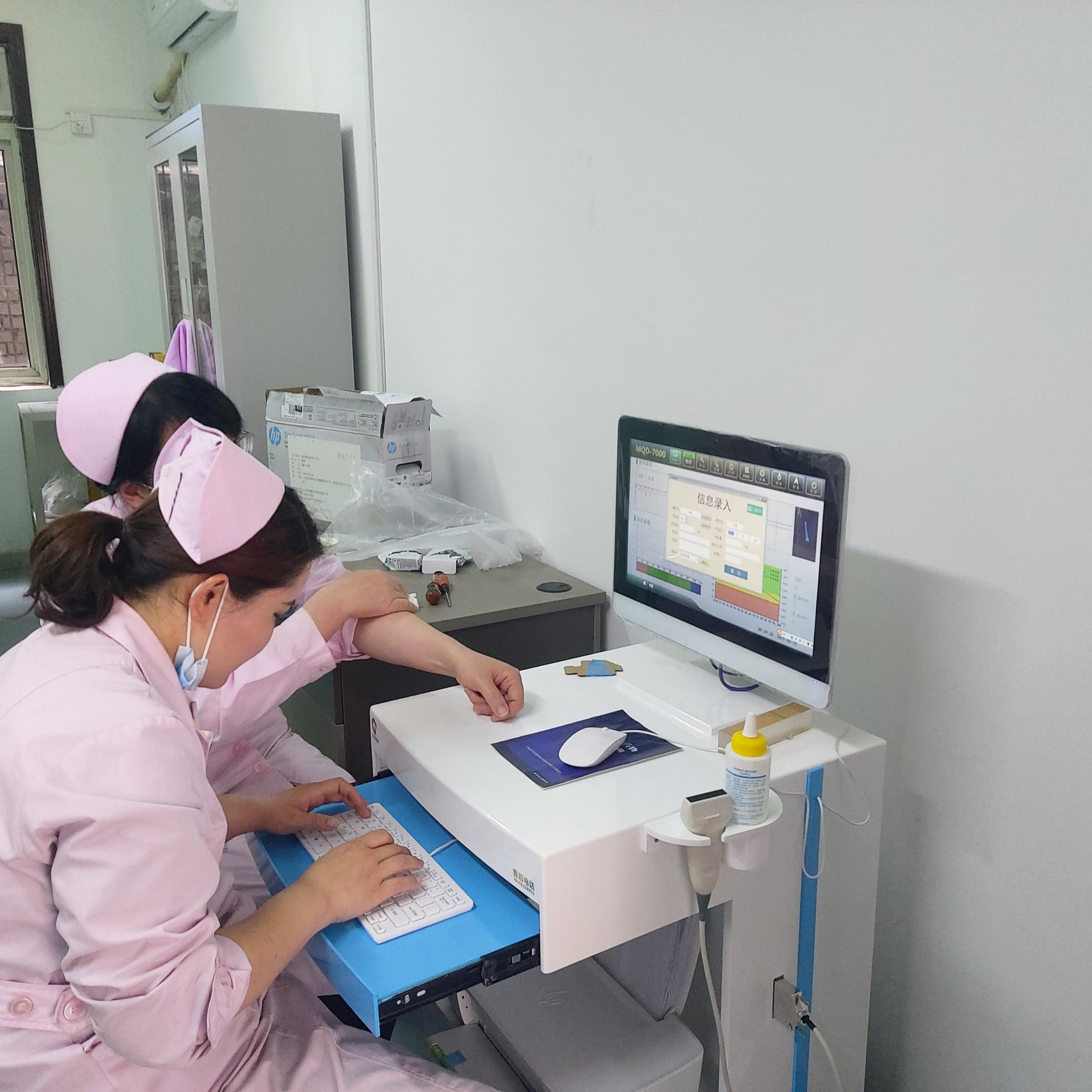 6.30超声波骨密度分析仪器厂家为济南市民族医院供货